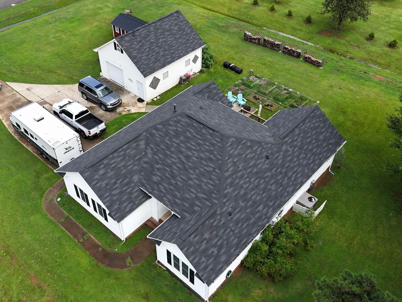 Full property replacement, Roofing